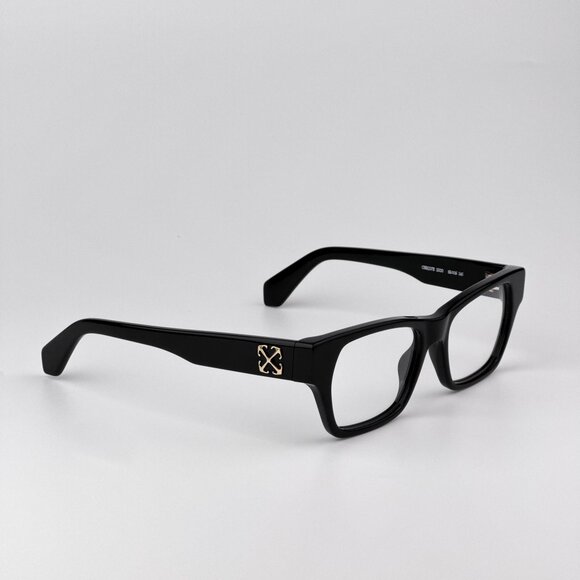 Off-White STYLE 7E Men Eyeglasses Black Square Frame | Model OERJ07E 1000 - Picture 4 of 9